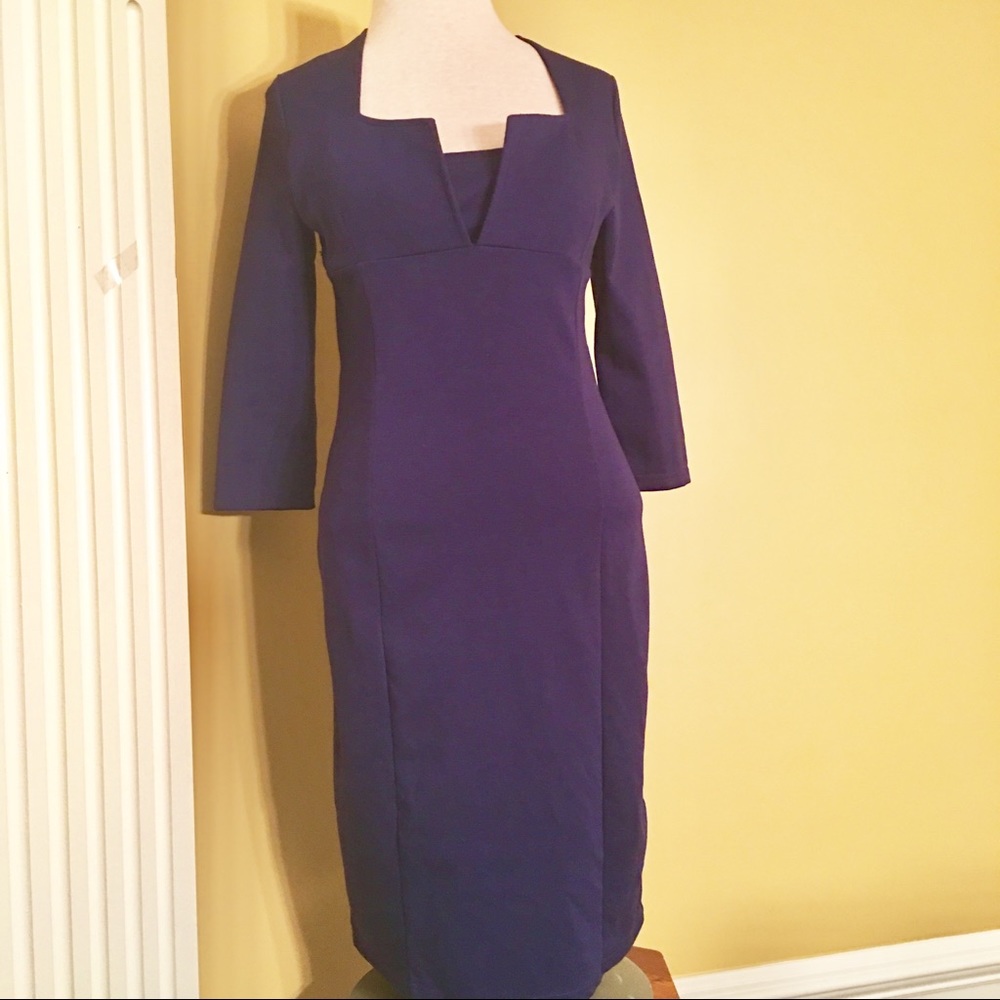 NICE-FOREVER ROYAL BLUE DRESS